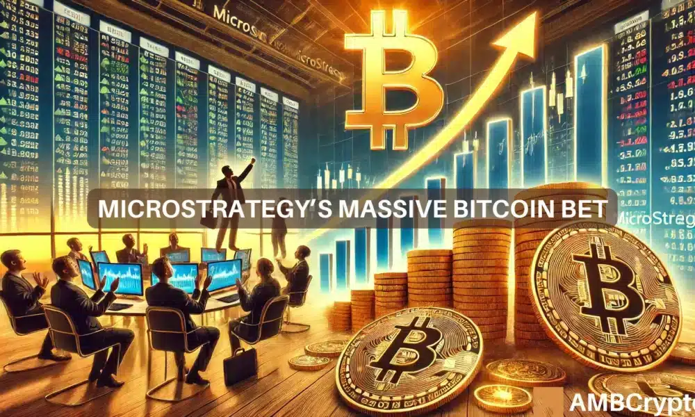 MicroStrategy股价猛涨500%,持有300亿美元比特币