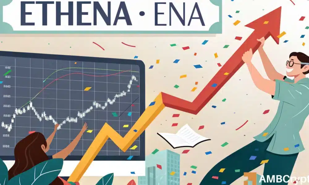 Ethena rose by 25% to a 6-month high: Will ENA\